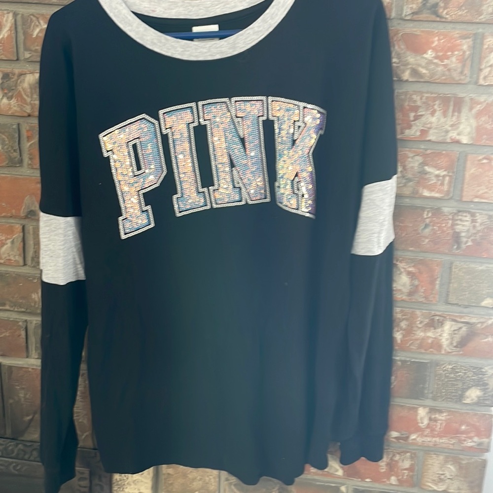 Pink long sleeve shirt